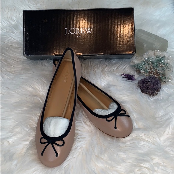 J. Crew Shoes - NWT J.Crew Coco Leather Ballet Flats